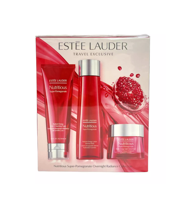 Estee Lauder Nutritious Super-Pomegranate Radiant Energy 3Pieces Set