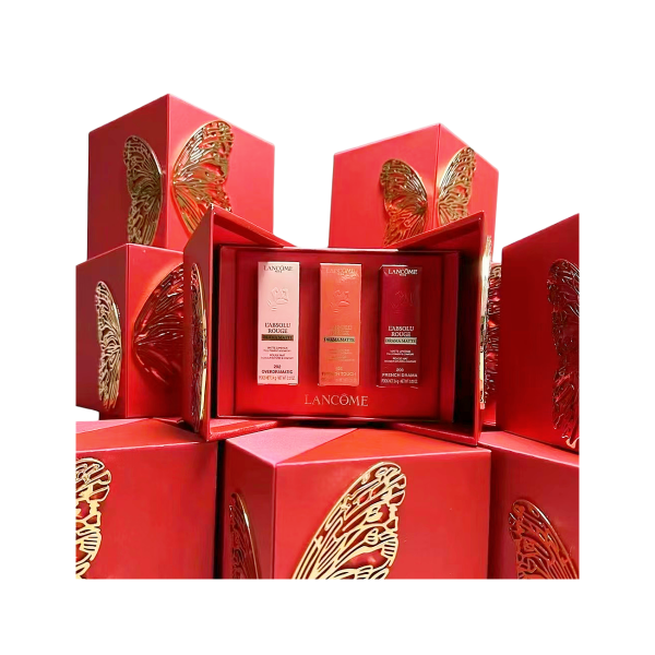Lancome Butterfly Kiss Lipstick 3 Pieces Set Limited Edition 3.4g